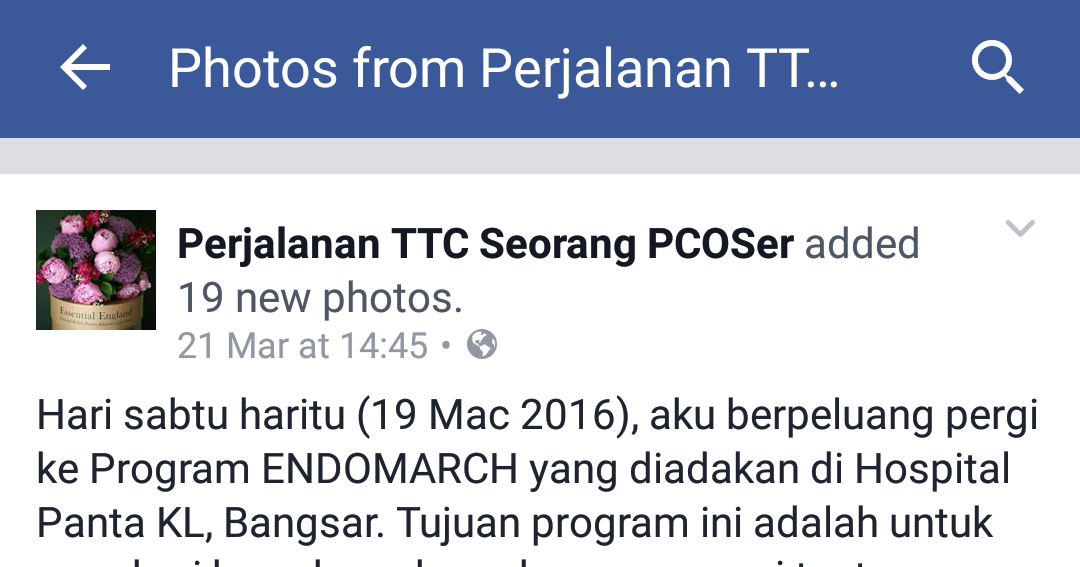 Perjalanan TTC Seorang PCOSER: Rumusan Event Endometriosis 