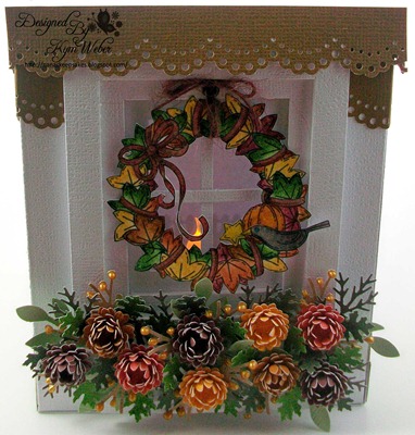 Fall Wreath Window Luminaria1