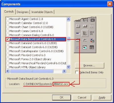 Cara Register Library / Ocx Visual Basic 6.0