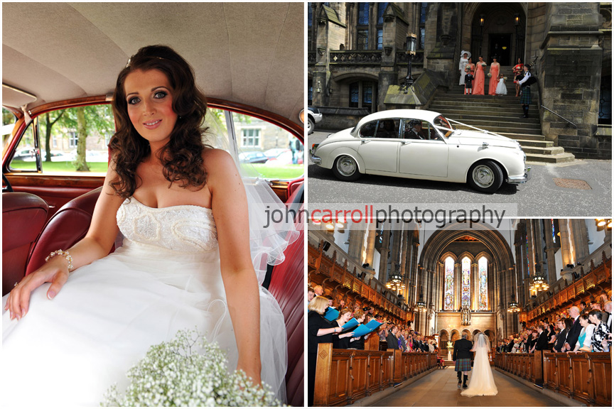 Glasgow University Chapel Wedding