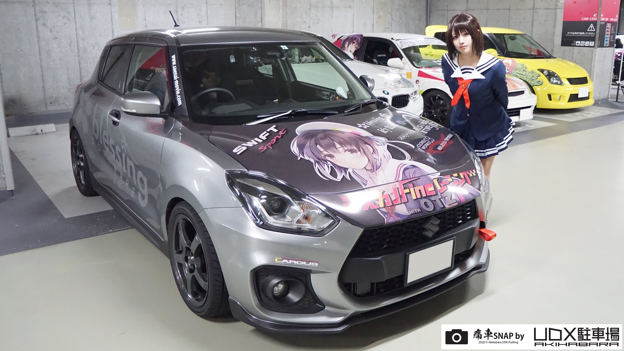 痛車 痛単車 カスタムバイク紹介 秋葉原udx駐車場ブログ 秋葉原udx駐車場 痛車snap No 5729 Otzjimさん 大分県 冴えカノfineレーシング レースクイーン加藤恵仕様 Suzuki スイフトスポーツ 痛車 痛単車 カスタムバイク紹介 秋葉原udx駐車場ブログ 秋葉原udx駐車場 痛車snap No 5729 Otzjimさん 大分県 冴えカノfineレーシング レースクイーン加藤恵仕様 Suzuki スイフトスポーツ