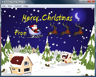 Christmas Ecards on Chris Buttle Illustrator  Animated Christmas Ecard