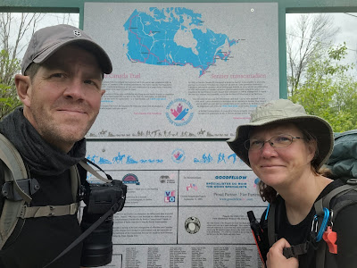 Come Walk With Us Trans Canada Trail map.