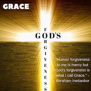 God's forgiveness is Grace
