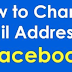How to Change Email On Facebook