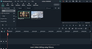 Who to learn filmora video editing