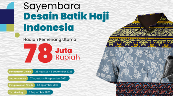 Direktorat Jenderal PHU Kementerian Agama Gelar Sayembara Desain Batik Haji Indonesia untuk Merayakan Kultur dan Identitas Bangsa