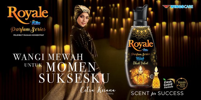 Tak Perlu Menggunakan Parfume Mewah Cukup Dengan Memakai Pewangi Royal By Soklin