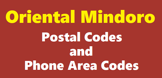 Oriental Mindoro ZIP Codes