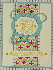 Stampin Up Flashback DSP and Choose Happiness stamp set V1