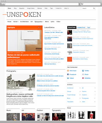 Unspoken Premium WordPress Theme