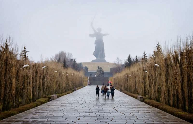 The Motherland Calls | Mamaev Kurgan in Volgograd, Russia