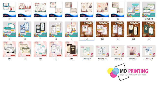 File Mockup / Katalog Digital Blangko Undangan Lintang Full Album