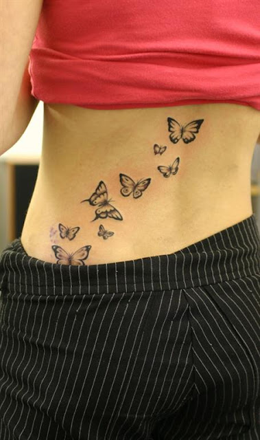 Butter Fly Tattoos For Women