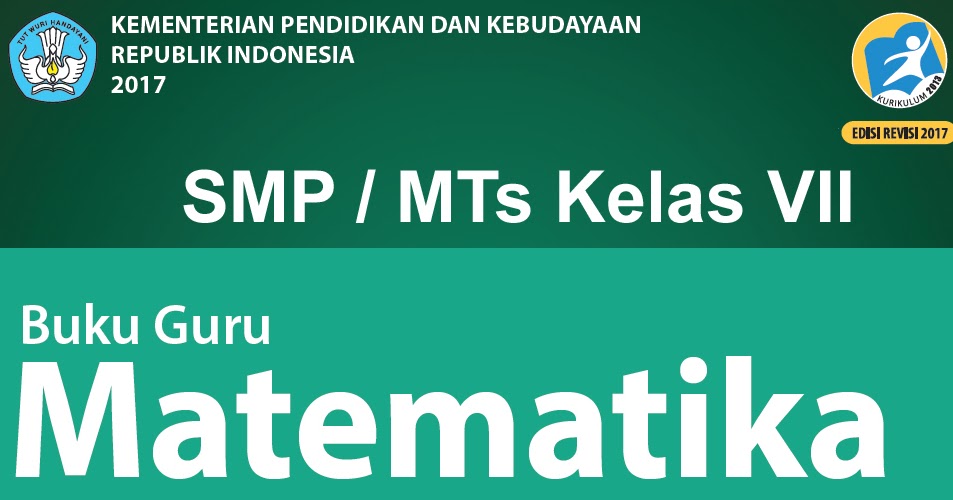 Buku Kurikulum 2013 Matematika Smp Mts Kelas 7 Edisi Revisi 2017 Untuk Guru Dan Siswa Dadang Jsn