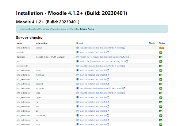 cara instal moodle