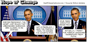 obama, obama jokes, cartoon, political, conservative, hope n' change, hope and change, stilton jarlsberg, obamacare, appeals, court, subsidies