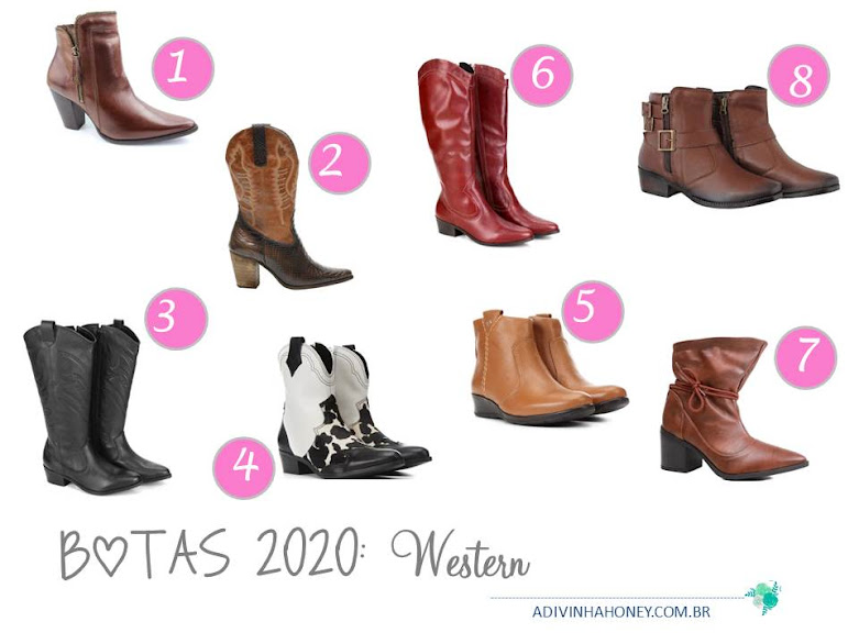 botas outono inverno 2020