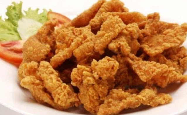 Kulit Ayam krispi, resep Kulit Ayam krispi, recipe