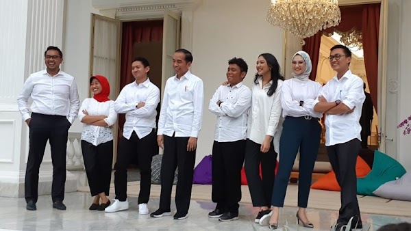 Tidak Guna Saat Ada Corona, 7 Stafsus Milenial Jokowi Dipulangkan Saja
