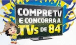 Como faço concorrer televisão grande casas bahia