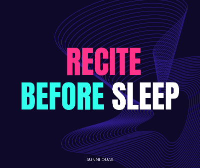 recite before sleep