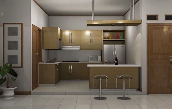 Interior dapur  minimalis  bergaya elegan  desain  dapur  terbaru 2014