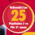 McDonalds Playstation Çekilişi