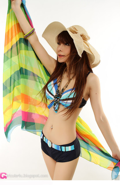 2 Zhao Xue - Early spring - swimsuit-very cute asian girl-girlcute4u.blogspot.com