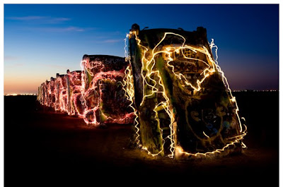 Famous Buried Art Cars Cadillac Ranch