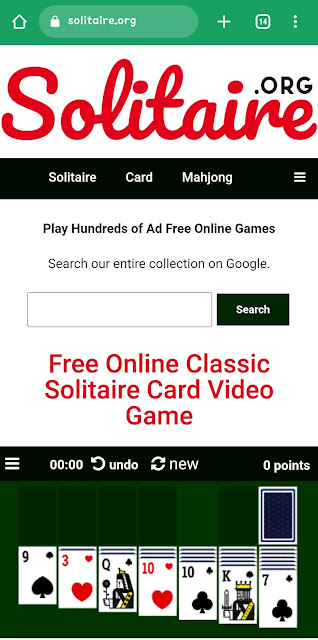 Solitaire game online terbaik