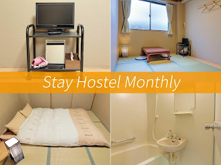 Stay Hostel Monthly. Cheap way to stay in hiroshima