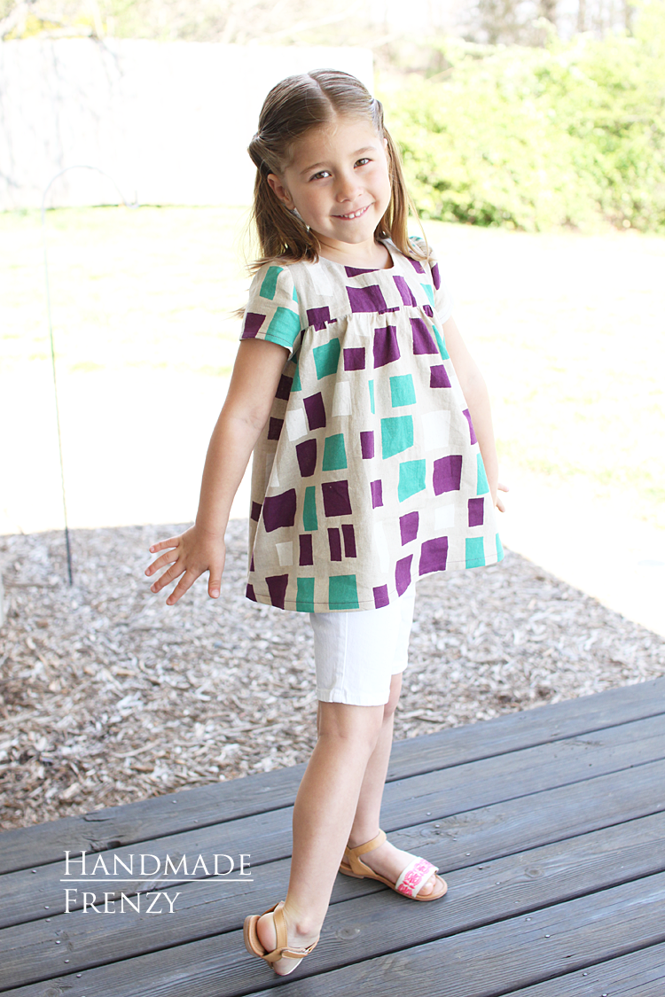 Ania Tunic // Sewing For Girls