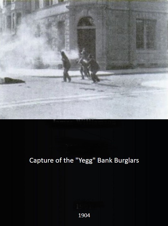 Capture of the 'Yegg' Bank Burglars