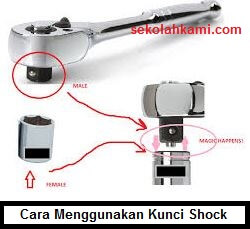 cara menggunakan kunci shock