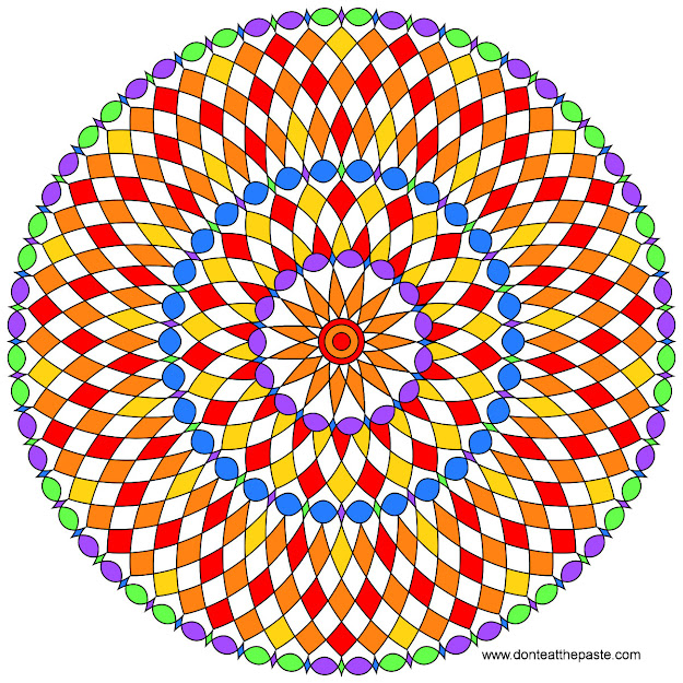 New Mandala To Color Blank Versions Avail In  And  Search Through  Blog