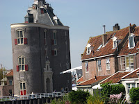 Op de heenweg in Enkhuizen