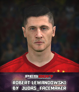 PES 2017 Faces Robert Lewandowski by Judas