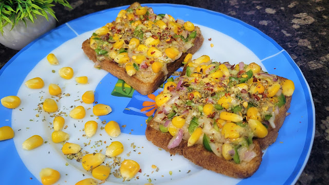 Cheese Corn Toast