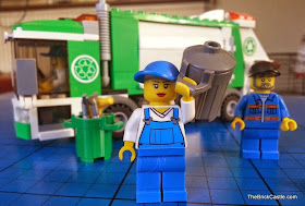 Female LEGO Refuse Collector in set 4432 released in 2012