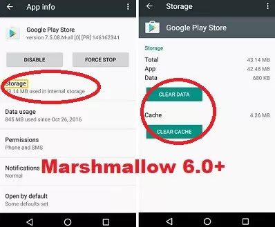 google play download pending marshmallow