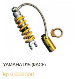 Daftar Harga Shock Ohlins Untuk Semua Motor Yamaha