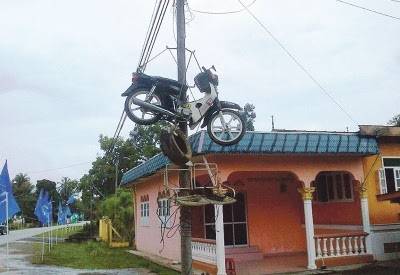 Honda EX5 Digantung Akibat Cuba Curi Wang Masjid