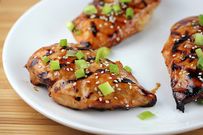 Asian grilled chicken