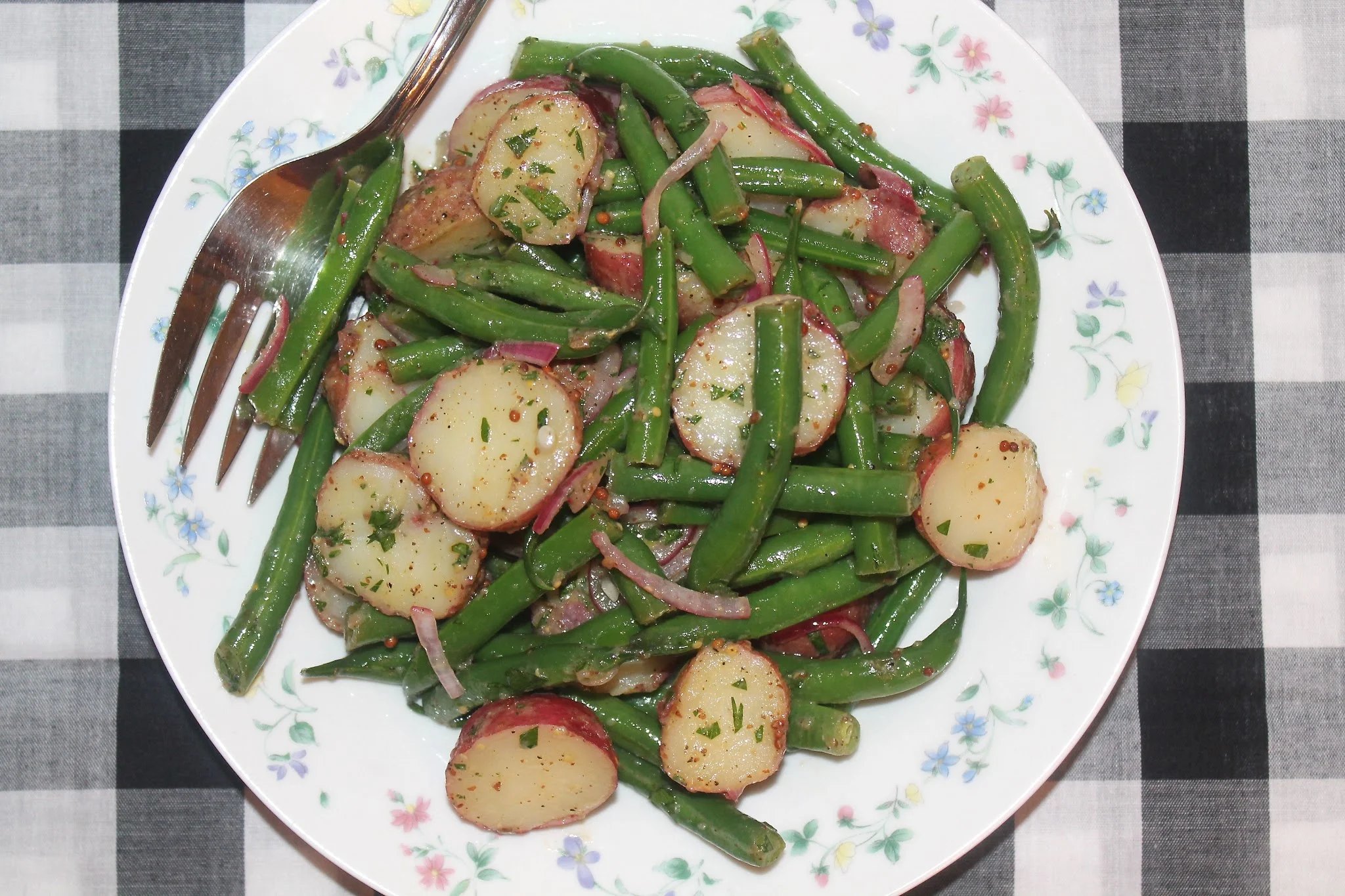 Green Bean and Red Potato Salad