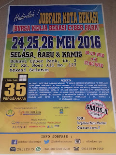 Job fair bekasi mei 2016