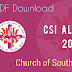 2023 CSI Almanac Pdf Download • Church of South India 