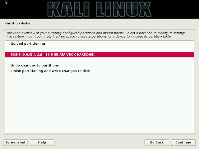 Langkah Mudah Install Kali Linux Via Mode GUI  - Edisi Lengkap!
