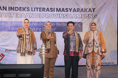 Wagub Nunik Buka Festival Literasi dan Kegiatan Peningkatan Indeks Literasi Masyarakat Untuk Kesejahteraan di Provinsi Lampung