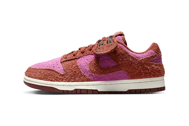 Nike Dunk Low "Panda Picante Red" Brings Fuzzy Vibes and a Panda Charm